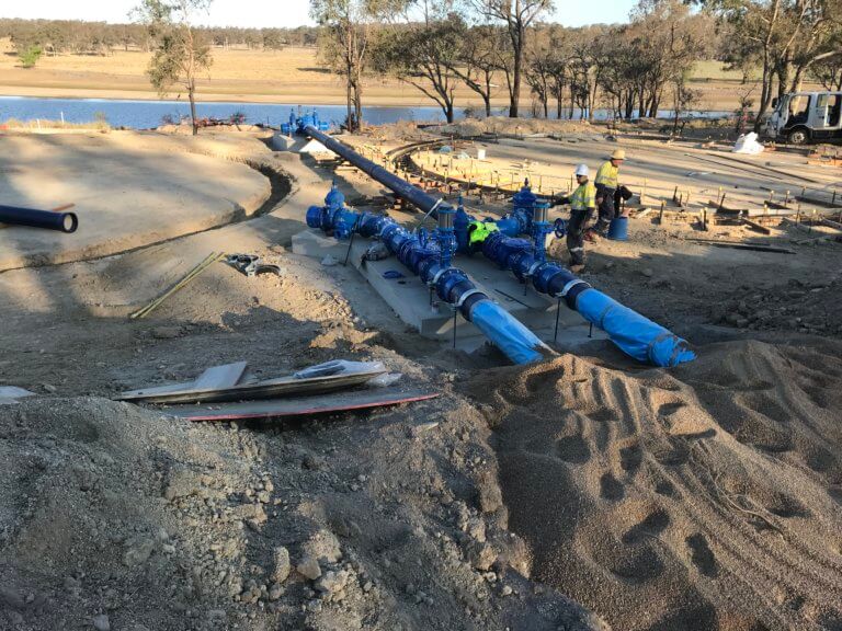 Storm King Dam Water Pipeline Newlands Group